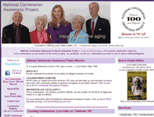 Tablet Screenshot of adlercentenarians.org